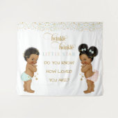 トゥインクルリトルスターベビー男女兼用エスニック タペストリー (正面(横))