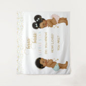 トゥインクルリトルスターベビー男女兼用エスニック タペストリー (正面)