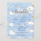 トゥインクルリトルスターボーイ 招待状 (正面/裏面)