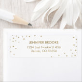 トゥインクルリトルスター差出人住所ラベル ラベル (インサイチュ)