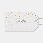 トゥインクルリトルベビースターギフトラベル ギフトタグ (正面(横))