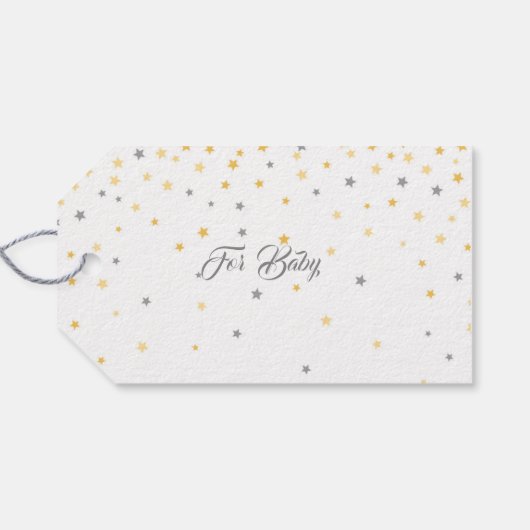 トゥインクルリトルベビースターギフトラベル ギフトタグ (裏面横)