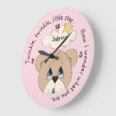 トゥインクル星流紋壁時計 ラージ壁時計 (傾斜)