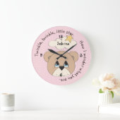 トゥインクル星流紋壁時計 ラージ壁時計 (ホーム)