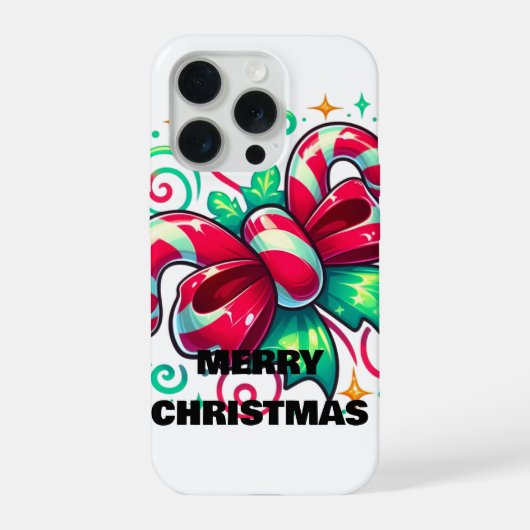 トゥインクル・タイド: キャンディー・ケイン・チア iPhoneケース (裏面)