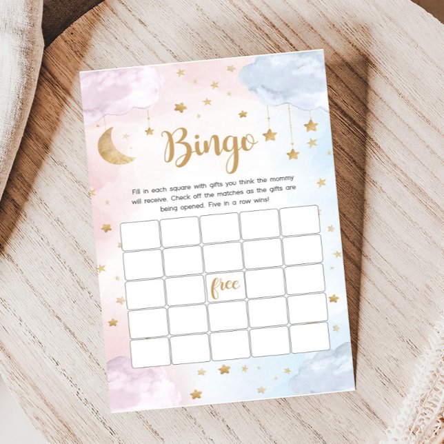 トゥインクル リトル スター 性別発表ビンゴゲーム (Twinkle Little Star Gender Reveal Game )