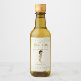 トゥインクル リトル スター 赤ちゃんの性別発表 ボーイ ワインラベル