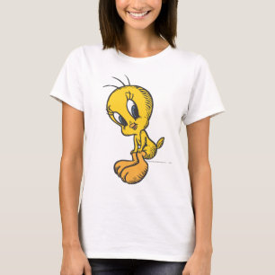 トゥイーティーシッティングスマイル Tシャツ
