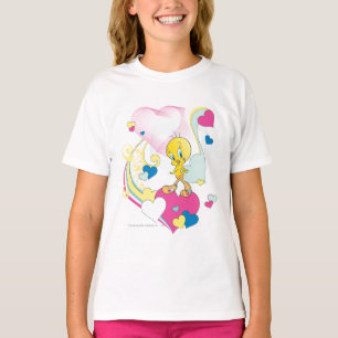 トゥイーティー·オン·ハート Tシャツ