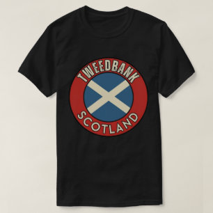 トゥイードバンク、スコットランド Tシャツ