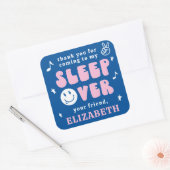 トゥイーン名門私立校風のバースデーパーティー スクエアシール (封筒)