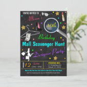 トゥイーン10代のバースデーパーティーへの招待 招待状 (スタンド正面)