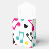 トゥイーン10代のミュージカルノートパターンパーティの好意ボックス フェイバーボックス (オープン)