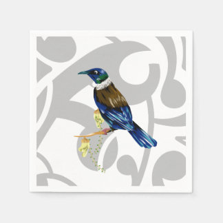 トゥイNZ鳥 スタンダードカクテルナプキン