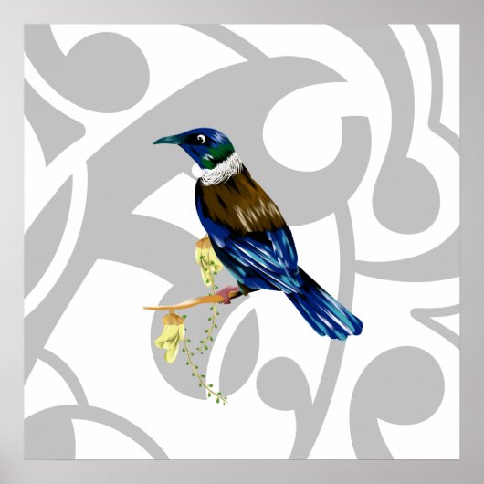 トゥイNZ鳥 ポスター (正面)