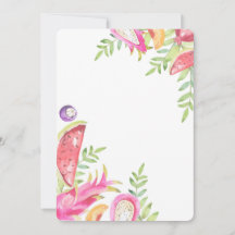 トゥゥ・ティ・フルッティ バースデー ガールズセカンドバースデーカード