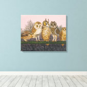 トゥウィットトゥーイング キャンバスプリント (インサイチュ (ウッドフロア))