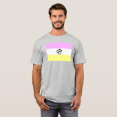 トゥウィンクプライドフラグ Tシャツ (正面フル)