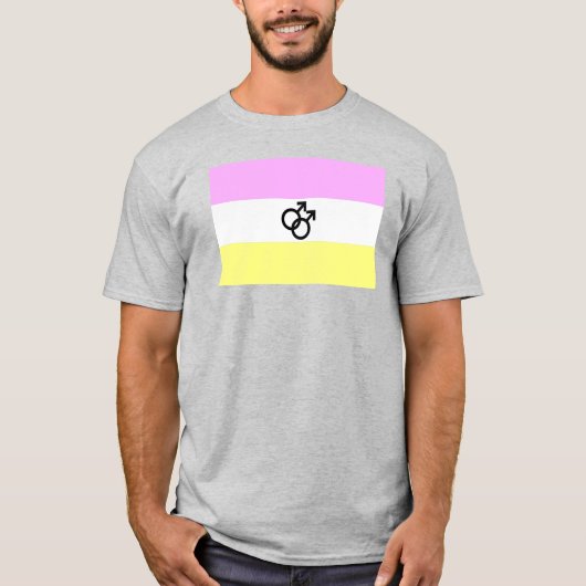 トゥウィンクプライドフラグ Tシャツ (正面)