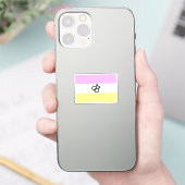 トゥウィンクプライドフラッグ シール (スマートフォン)