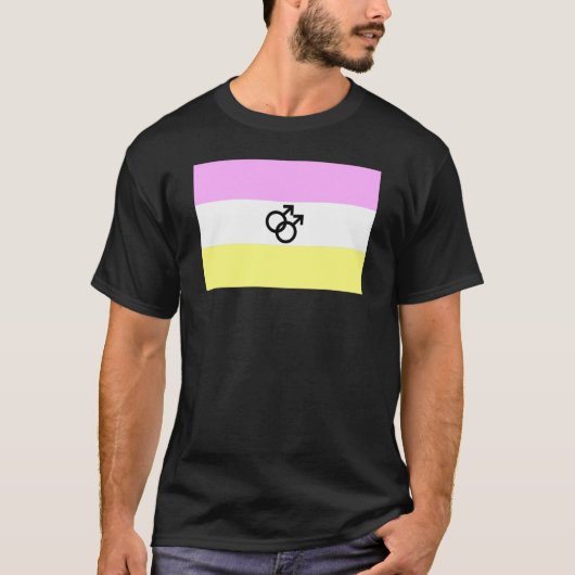 トゥウィンクプライドフラッグ Tシャツ (正面)
