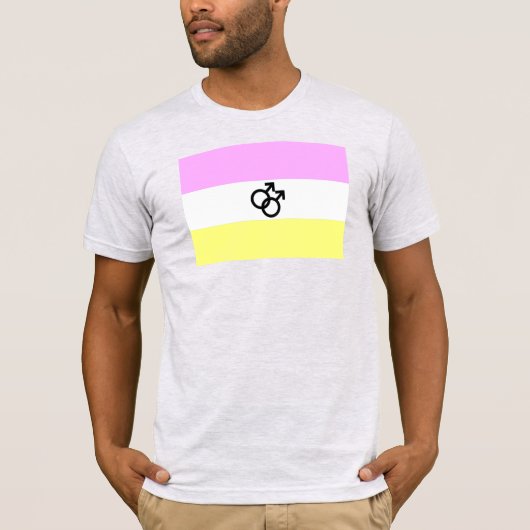 トゥウィンクプライドフラッグ Tシャツ (正面)