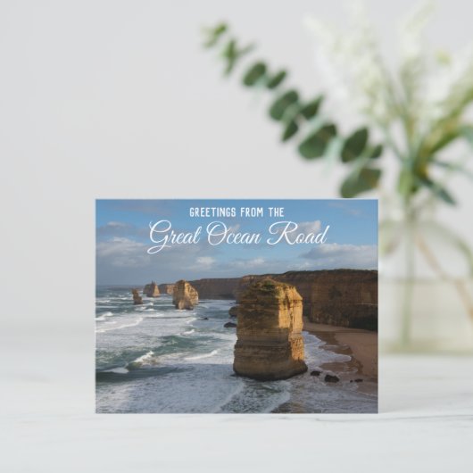 トゥエルブ・アポストルズ グレートオーシャンロード オーストラリア ポストカード (スタンド正面)