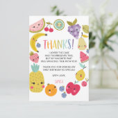 トゥオッティフルッティ バースデー サンクス カード (スタンド正面)