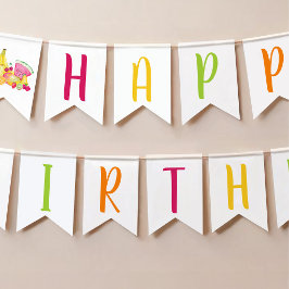 トゥオッティフルッティ 2歳の誕生日 バンテイング バナー