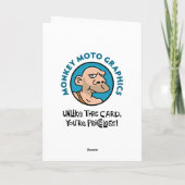 トゥオールドフレンズ誕生日カード カード (裏面)