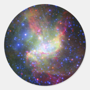 トゥカナのNGC346星団星雲 ラウンドシール