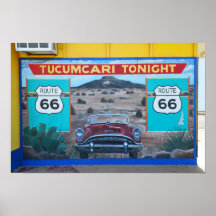 トゥカムカリ・トゥナイト壁画、ルート66、ニューメキシコ州