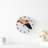 トゥカンデザイン ラウンド壁時計 (ホーム)