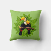 トゥカンデュオグリーン クッション (裏面)