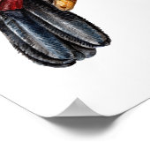 トゥカンハワイアンシャツ ポスター (角)