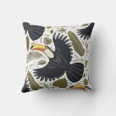 トゥカンファミリー装飾用クッション クッション (裏面)