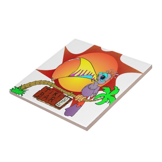 トゥカン太陽 タイル (側面)