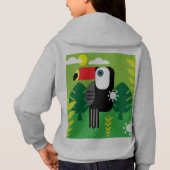 トゥカン熱帯鳥 (裏面)