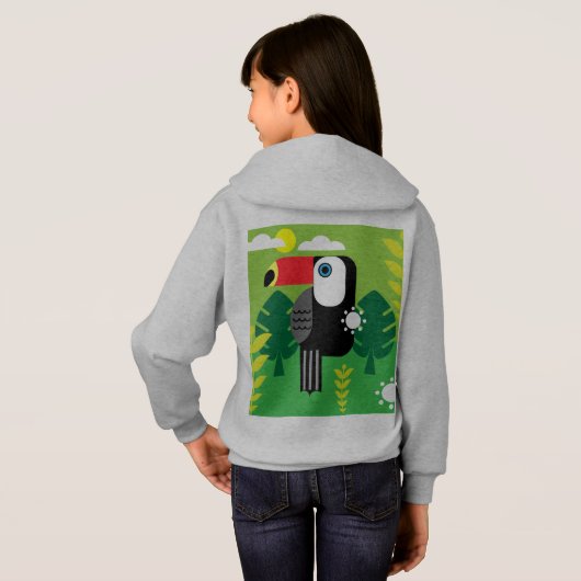 トゥカン熱帯鳥 (裏面フル)