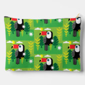 トゥカン熱帯鳥 アクセサリーポーチ (裏面)