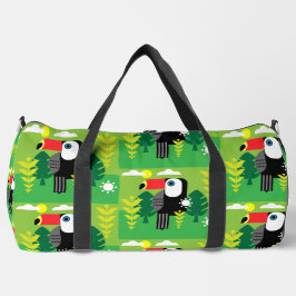 トゥカン熱帯鳥 ダッフルバッグ