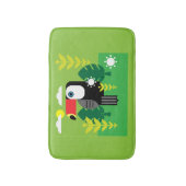 トゥカン熱帯鳥 バスマット (正面縦)