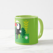 トゥカン熱帯鳥 マグカップ (正面右)