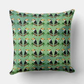 トゥカン装飾用クッション クッション (裏面)