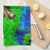 トゥカン- キッチンタオル (四つ折り)