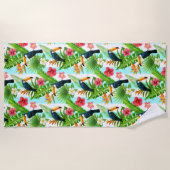 トゥカン ビーチタオル (正面)