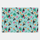 トゥカン ラッピングペーパーシート (正面3)