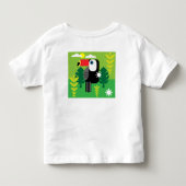 トゥカン 熱帯鳥 トドラーTシャツ (裏面)