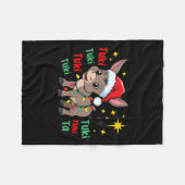 トゥキトゥキドンキーこのシーズンメキシコスペインのCh フリースブランケット (正面(横))