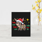 トゥキトゥキドンキー  Tis The Season メキシカンスペイン語Ch カード (黄色い花)